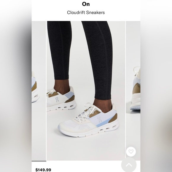 On Running Women's Cloudrift Shoes Size 9 $149 - Picture 3 of 6